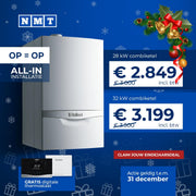 Vaillant Combiketel 28kW All-in Pakket - Gratis Digitale Thermostaat